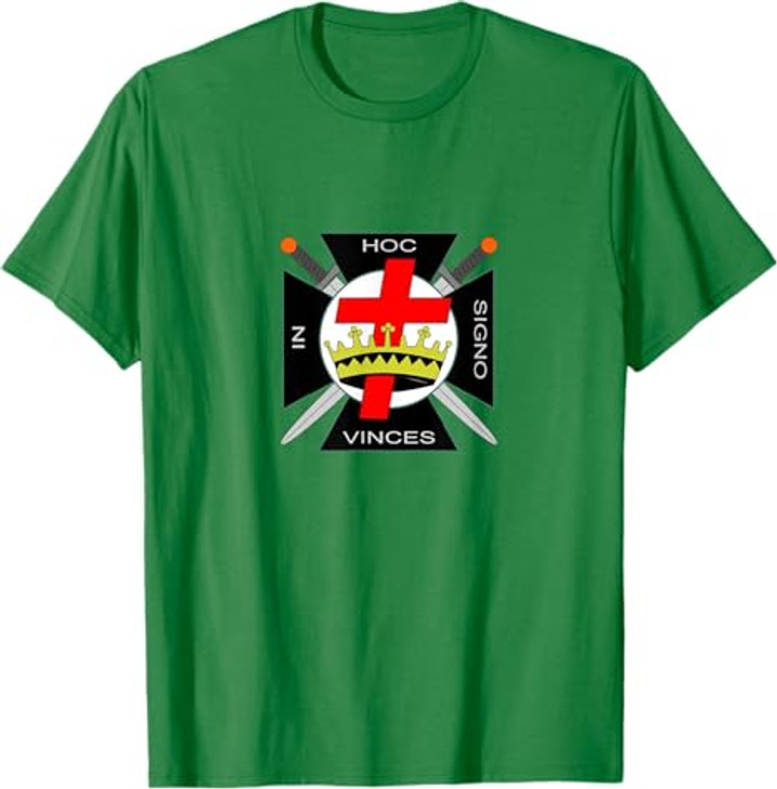 The Seal of the Knights Templar - Masonic York rite symbol T-Shirt