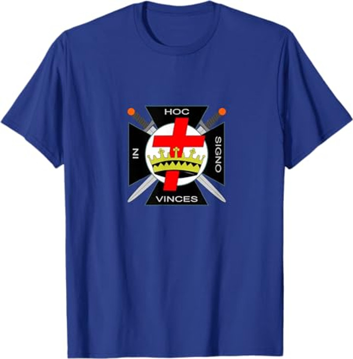 The Seal of the Knights Templar - Masonic York rite symbol T-Shirt