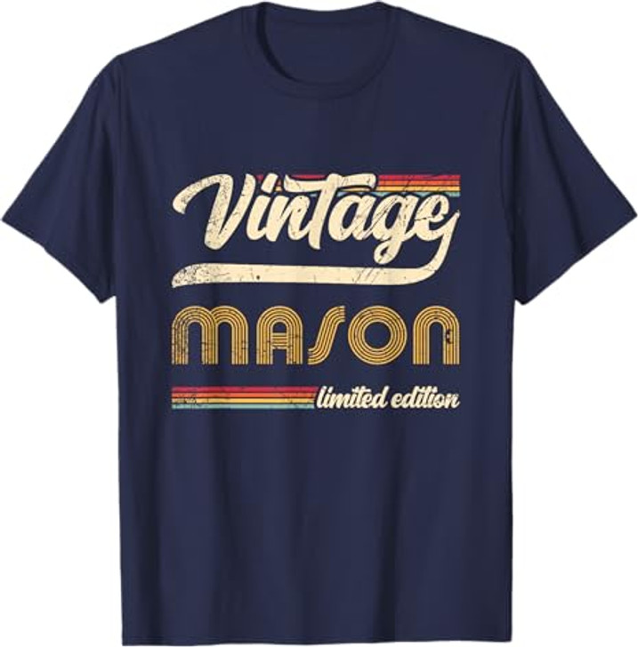 Classic Personalized Vintage Mason Limited edition Men T-Shirt