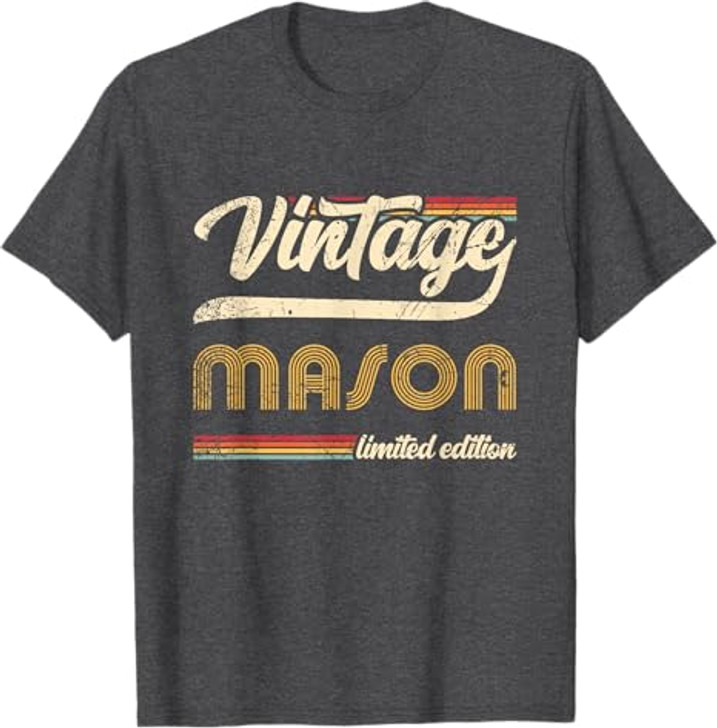 Classic Personalized Vintage Mason Limited edition Men T-Shirt