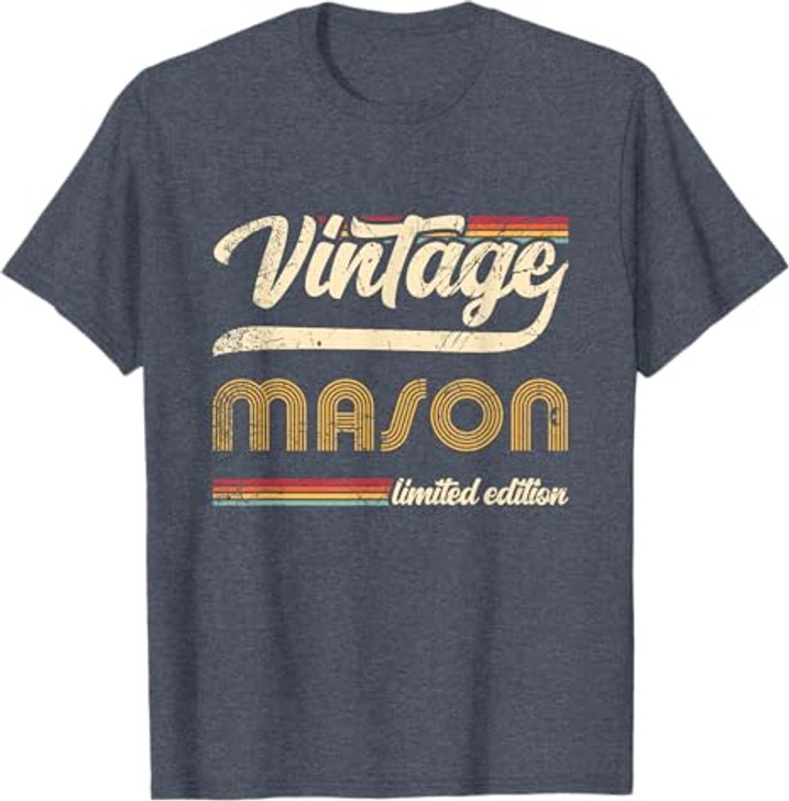 Classic Personalized Vintage Mason Limited edition Men T-Shirt