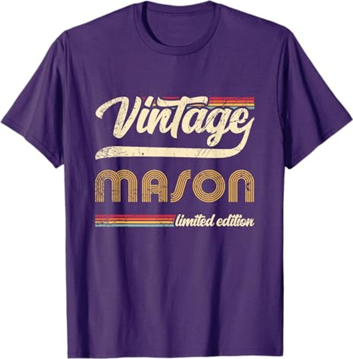 Classic Personalized Vintage Mason Limited edition Men T-Shirt