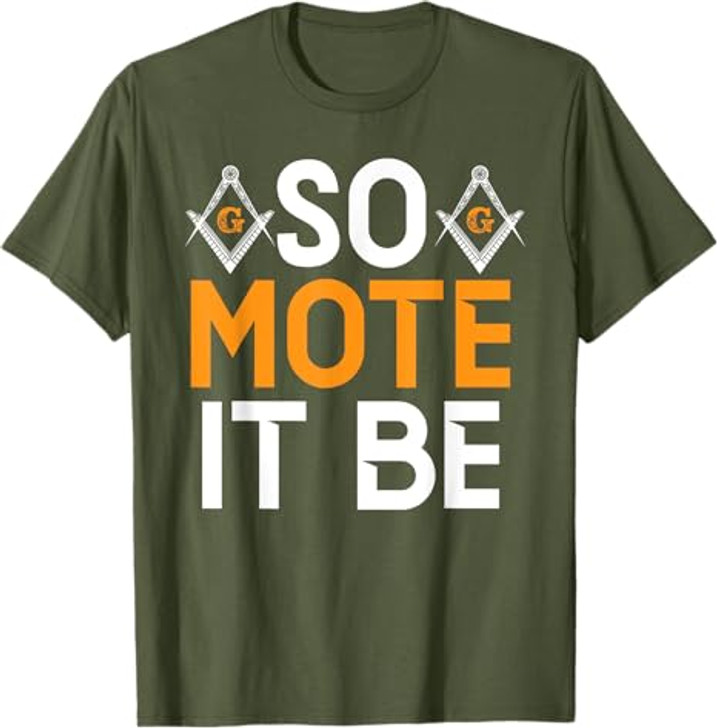 Fraternal  Freemasonry Square Compass T-Shirt
