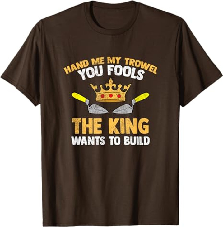 Funny Bricklayer Brick Mason Masons Masonry T-Shirt