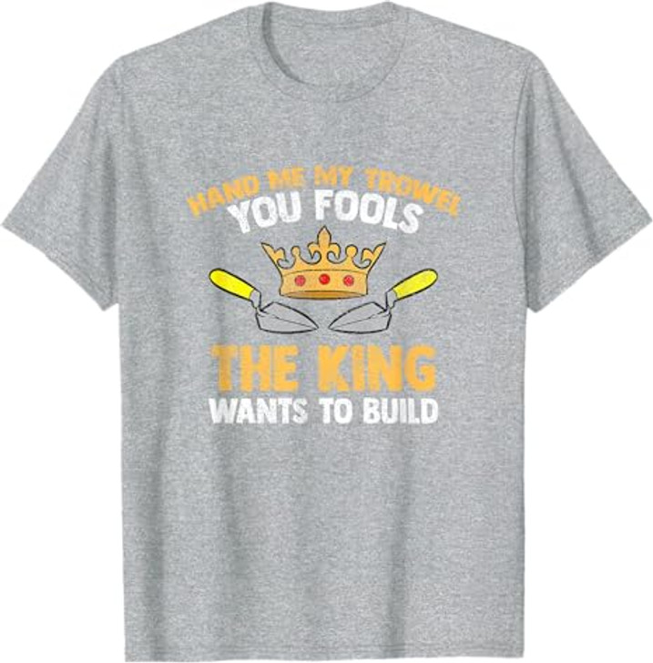 Funny Bricklayer Brick Mason Masons Masonry T-Shirt