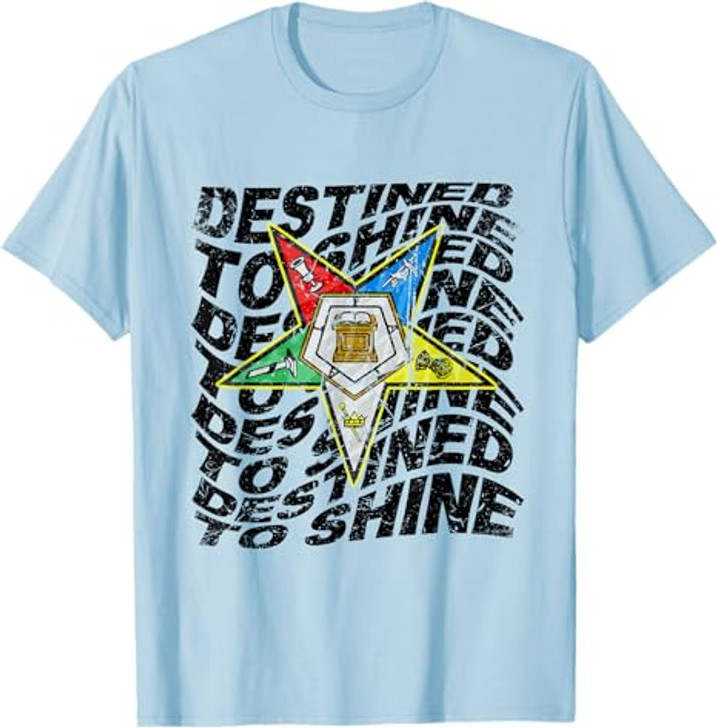 Retro Order Of The Eastern Star Shirt OES Shirt For Diva T-Shirt