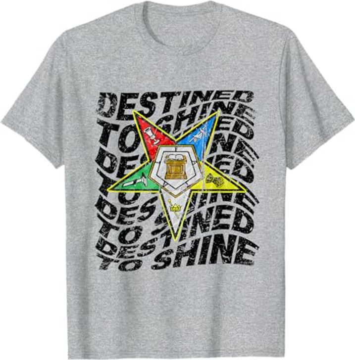 Retro Order Of The Eastern Star Shirt OES Shirt For Diva T-Shirt