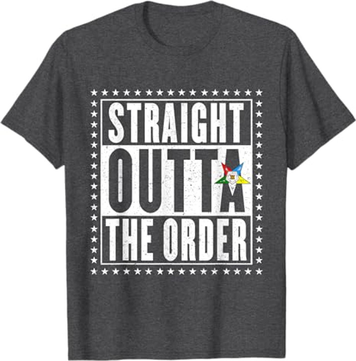 OES Straight The Order Eastern Star Thanksgiving Christmas T-Shirt