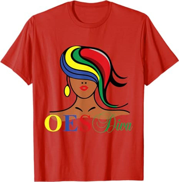OES Diva Sister Order of the Eastern Star Parents' Christmas T-Shirt