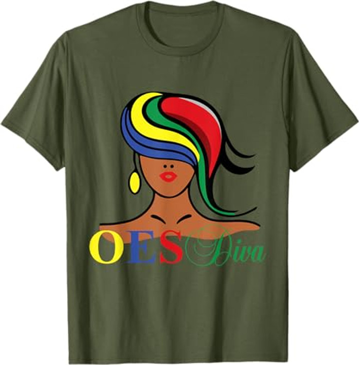 OES Diva Sister Order of the Eastern Star Parents' Christmas T-Shirt