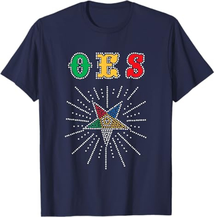 OES Star Shining Order of the Eastern Star Parents' Day T-Shirt