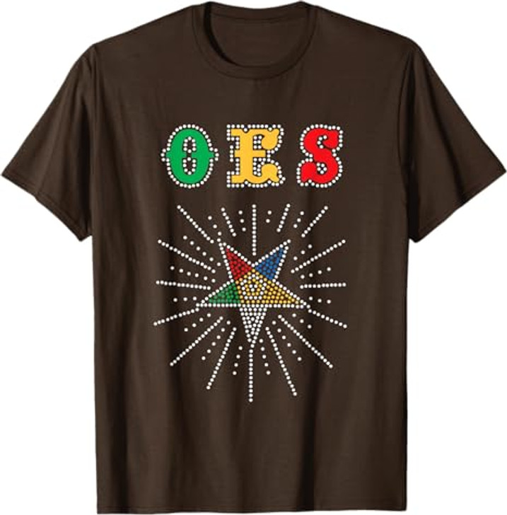 OES Star Shining Order of the Eastern Star Parents' Day T-Shirt