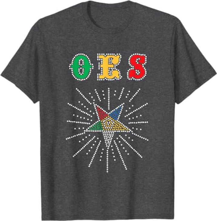 OES Star Shining Order of the Eastern Star Parents' Day T-Shirt