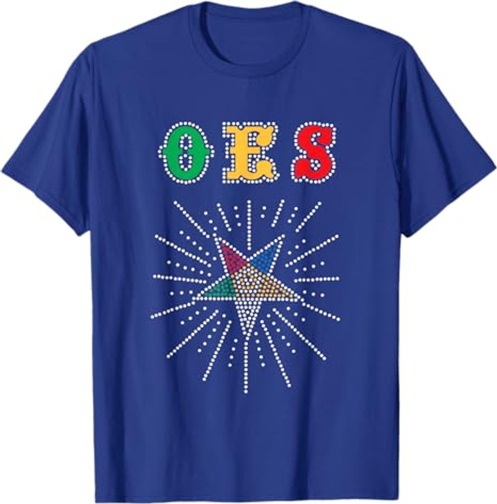 OES Star Shining Order of the Eastern Star Parents' Day T-Shirt