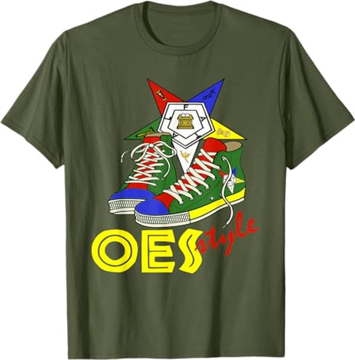 Order Of The Eastern Star OES Style Sistar Diva Fatal Ring T-Shirt