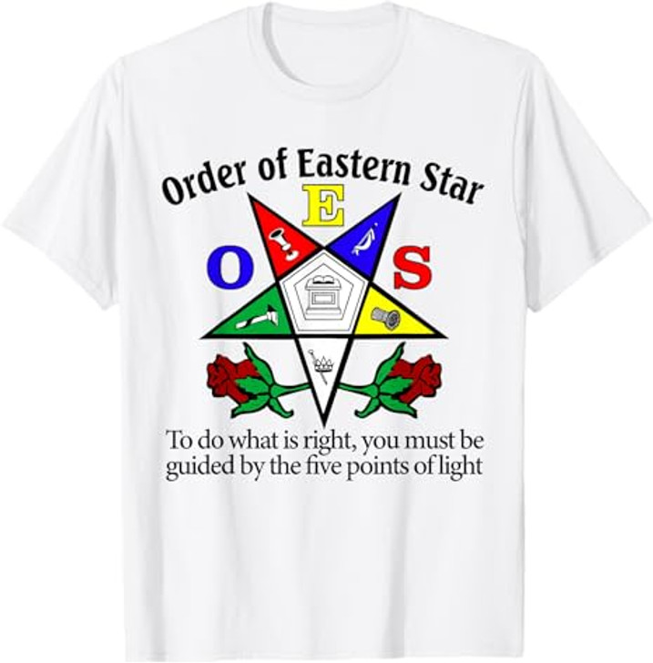 OES To Do What Is Right The Eastern Star Parents' Christmas T-Shirt