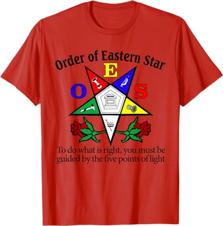 OES To Do What Is Right The Eastern Star Parents' Christmas T-Shirt