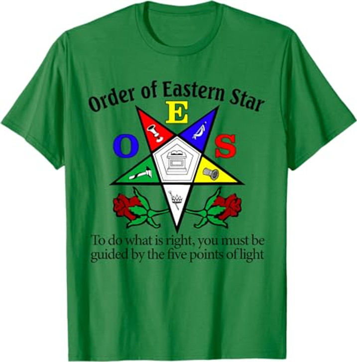 OES To Do What Is Right The Eastern Star Parents' Christmas T-Shirt