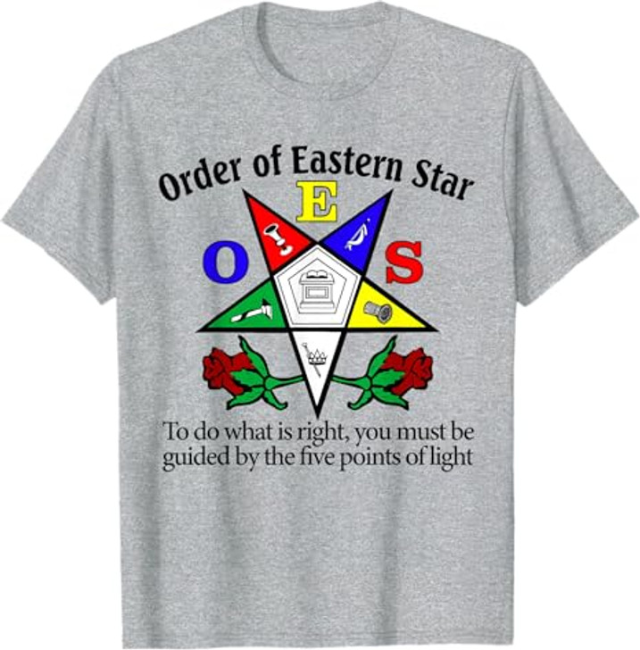 OES To Do What Is Right The Eastern Star Parents' Christmas T-Shirt
