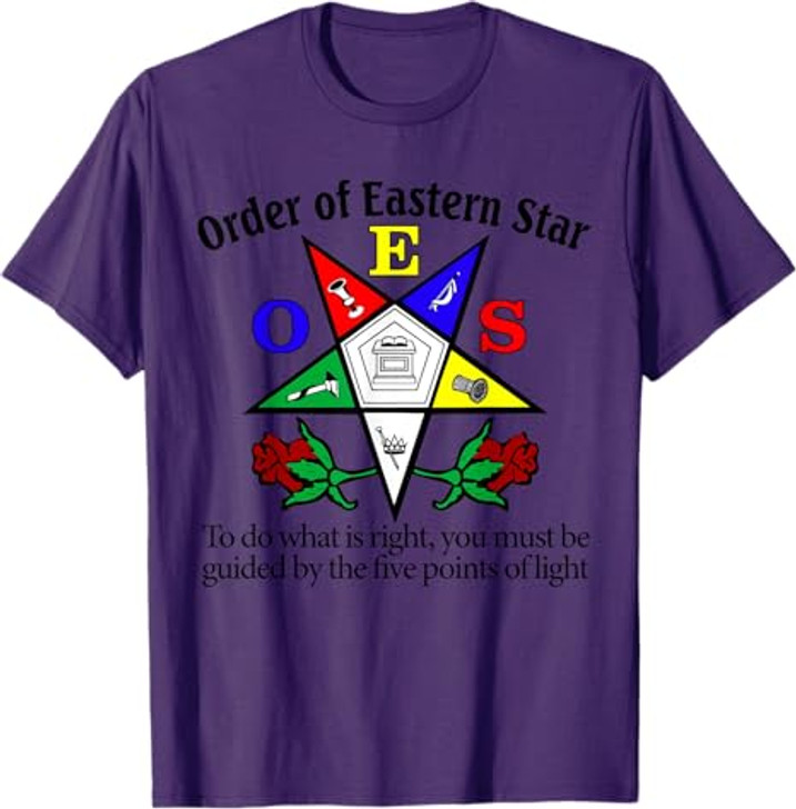 OES To Do What Is Right The Eastern Star Parents' Christmas T-Shirt