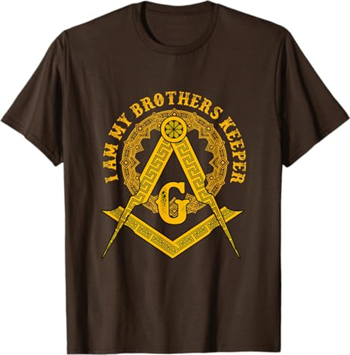 Brother Keepers Protect Compass Masonic Gift T-Shirt