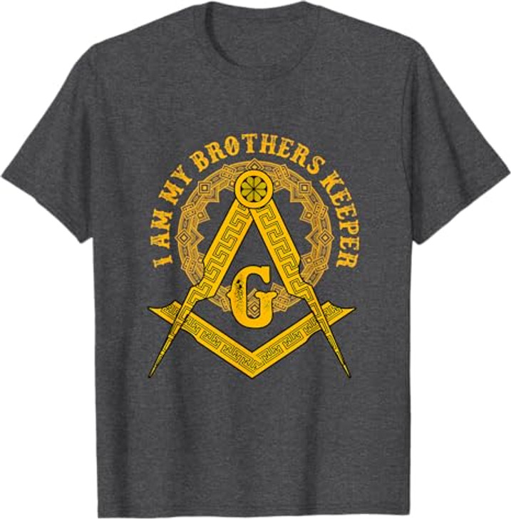 Brother Keepers Protect Compass Masonic Gift T-Shirt