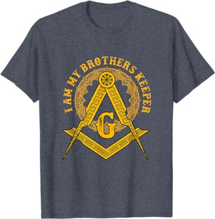 Brother Keepers Protect Compass Masonic Gift T-Shirt