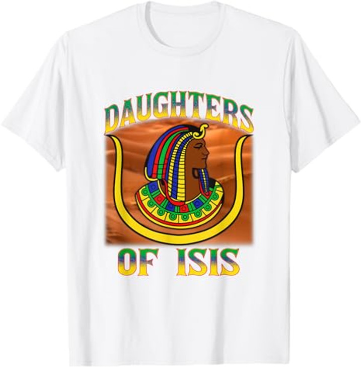 Daughters of Isis DOI Order Eastern Star OES PHA Portrait T-Shirt