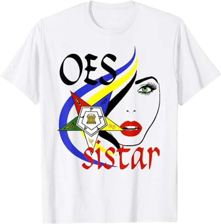 Order Of The Eastern Star OES Ring Sisterhood Sistar Diva T-Shirt
