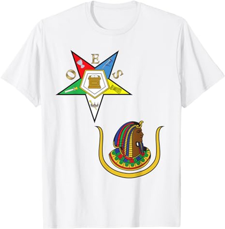 OES Daughters of Isis Split T Shirt PHA Eastern Star Tee DOI T-Shirt