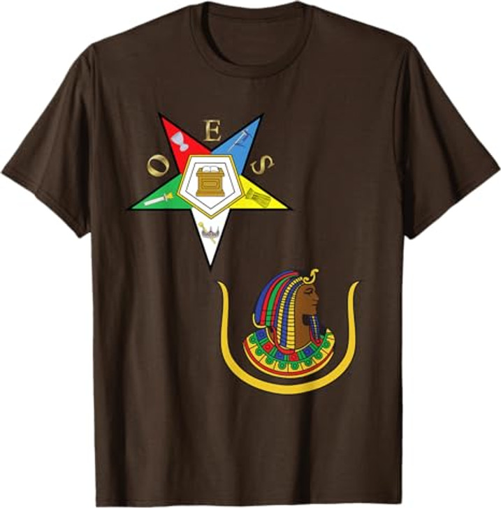 OES Daughters of Isis Split T Shirt PHA Eastern Star Tee DOI T-Shirt