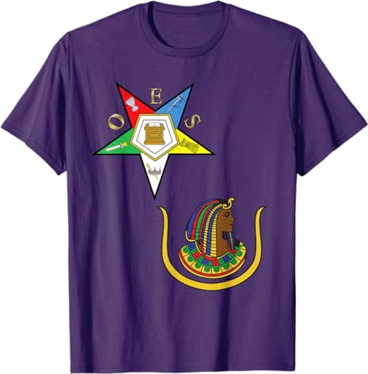 OES Daughters of Isis Split T Shirt PHA Eastern Star Tee DOI T-Shirt