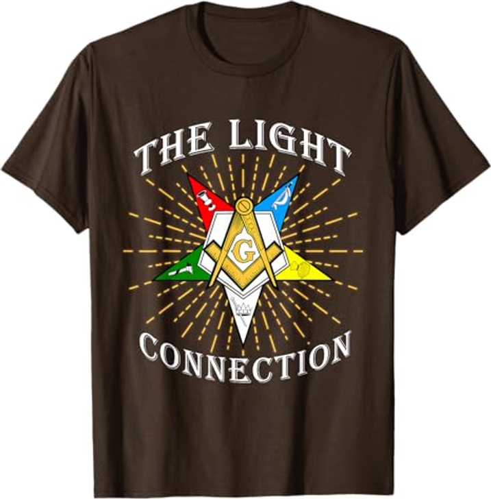 OES Masons The Light Connection Worthy Patron Parents' Day T-Shirt
