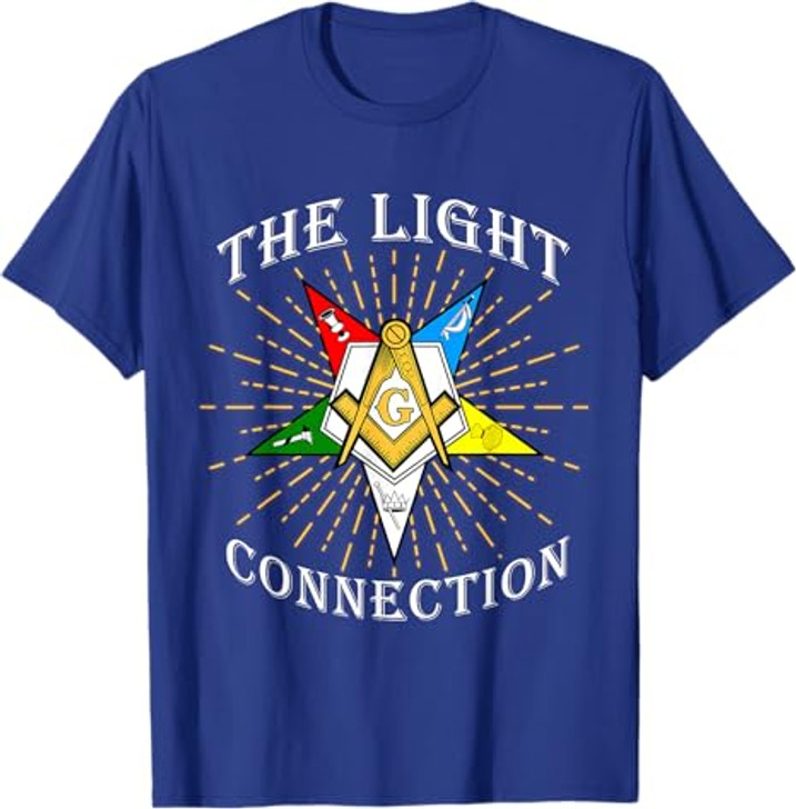 OES Masons The Light Connection Worthy Patron Parents' Day T-Shirt