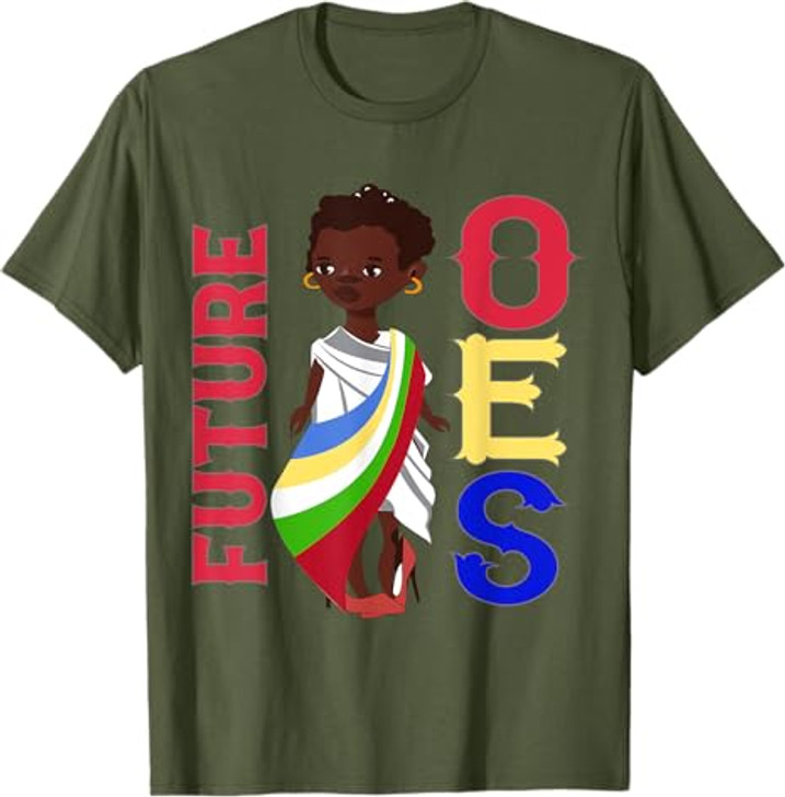 OES Girl Future Lady Order of the Eastern Star Equality Day T-Shirt