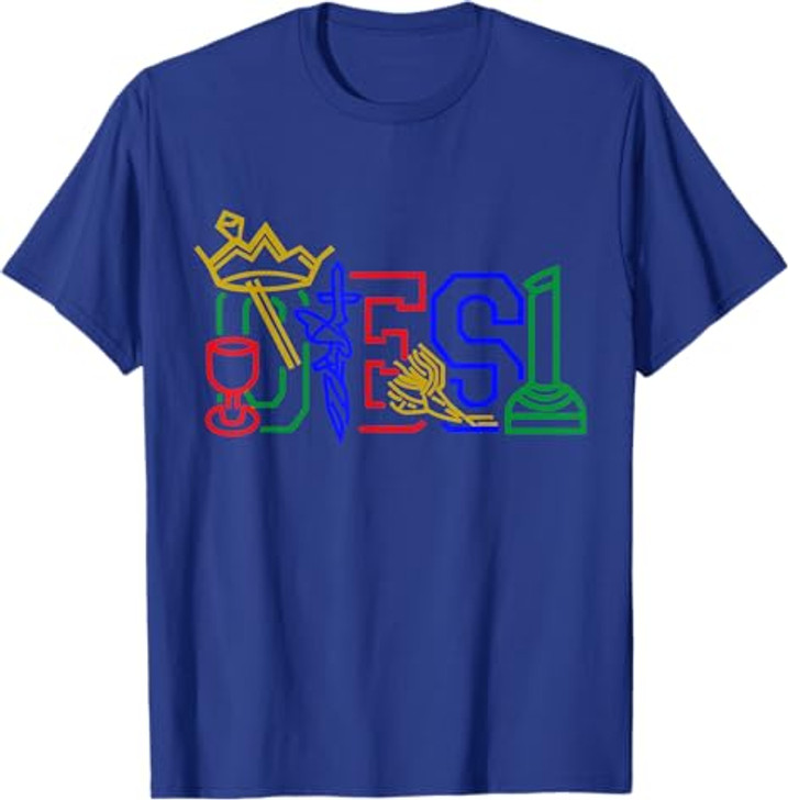 OES Adah Ruth Esther Martha Electa Emblems Parents' Day T-Shirt