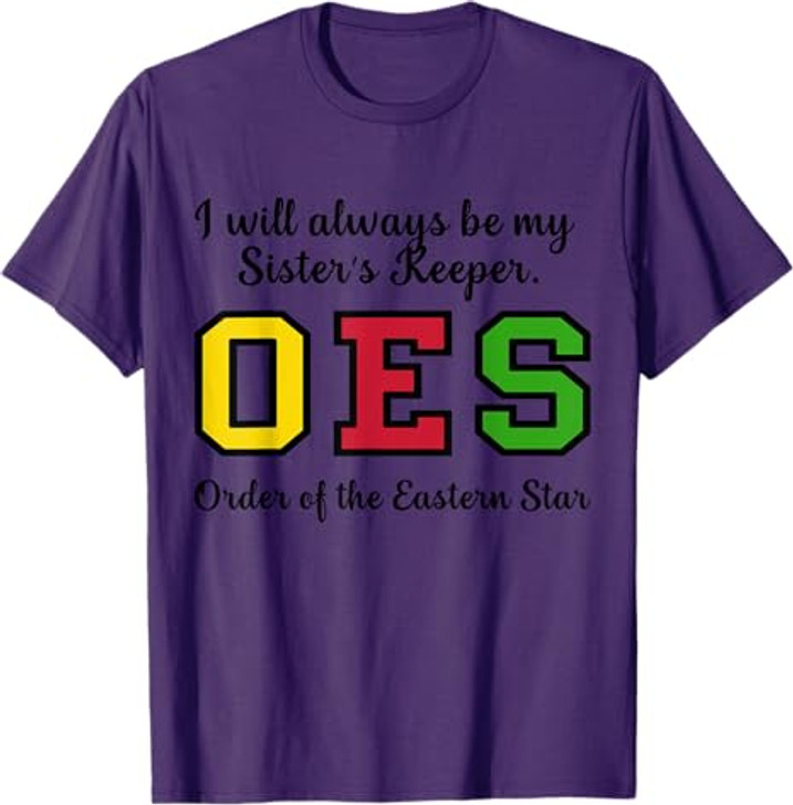 OES I Always Be My Sister's Keeper Star Thanksgiving T-Shirt