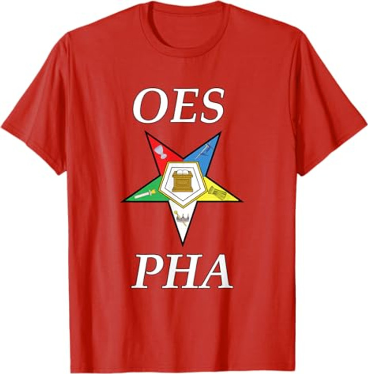 OES PHA T Shirt Prince Hall Order Eastern Star Tee NO FATAL