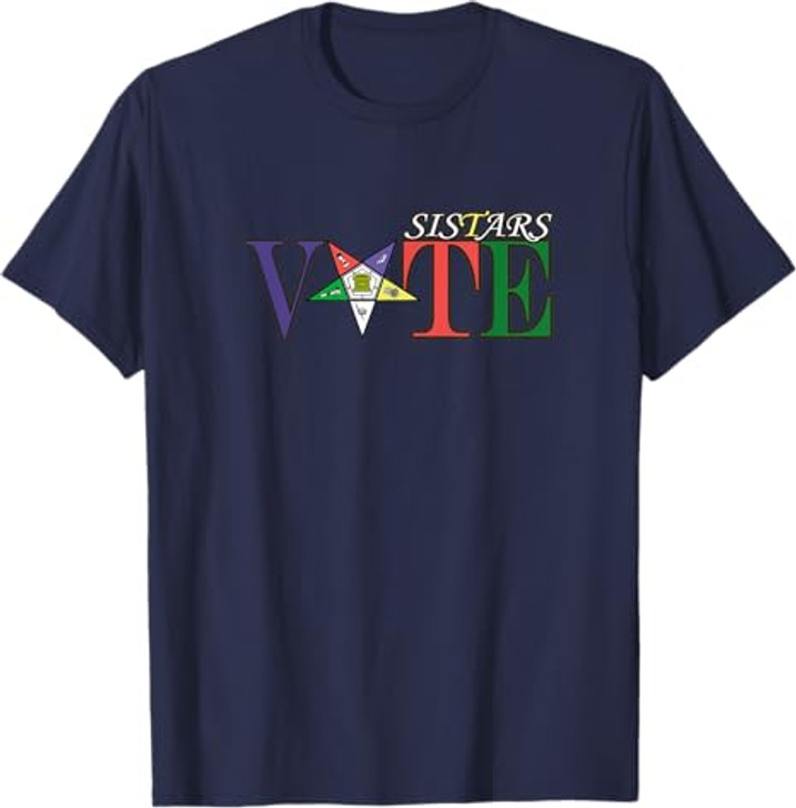 OES Masonic Sistar Vote T-Shirt