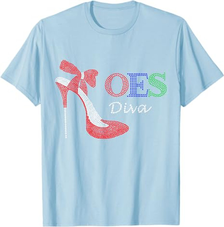 OES Sistar Diva Order of the Eastern Star Parents' Day Gift T-Shirt