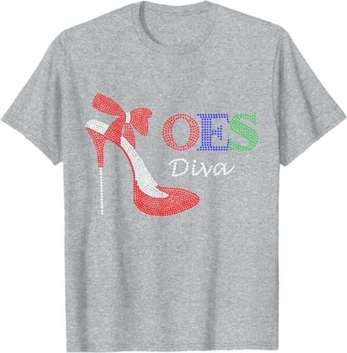 OES Sistar Diva Order of the Eastern Star Parents' Day Gift T-Shirt