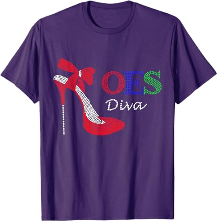 OES Sistar Diva Order of the Eastern Star Parents' Day Gift T-Shirt