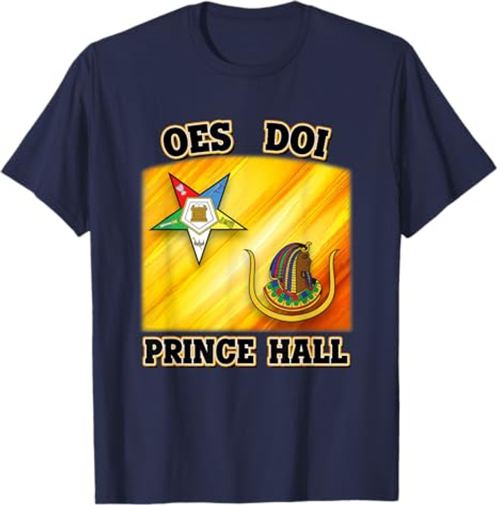 OES DOI Order Eastern Star Daughters of Isis Prince Hall PHA T-Shirt