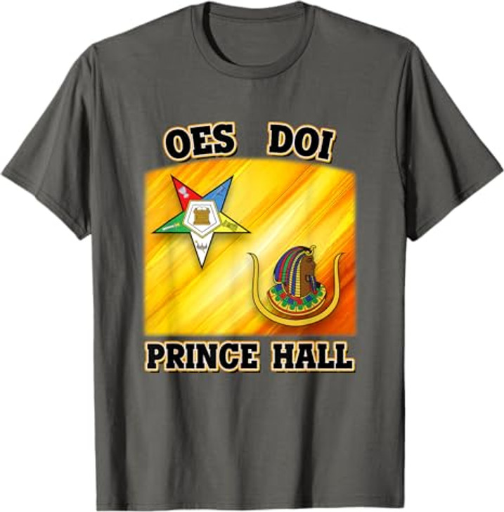 OES DOI Order Eastern Star Daughters of Isis Prince Hall PHA T-Shirt