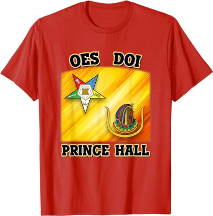OES DOI Order Eastern Star Daughters of Isis Prince Hall PHA T-Shirt