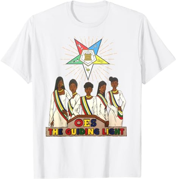 Order Of The Eastern Star OES Sistars Of Color Sisterhood T-Shirt