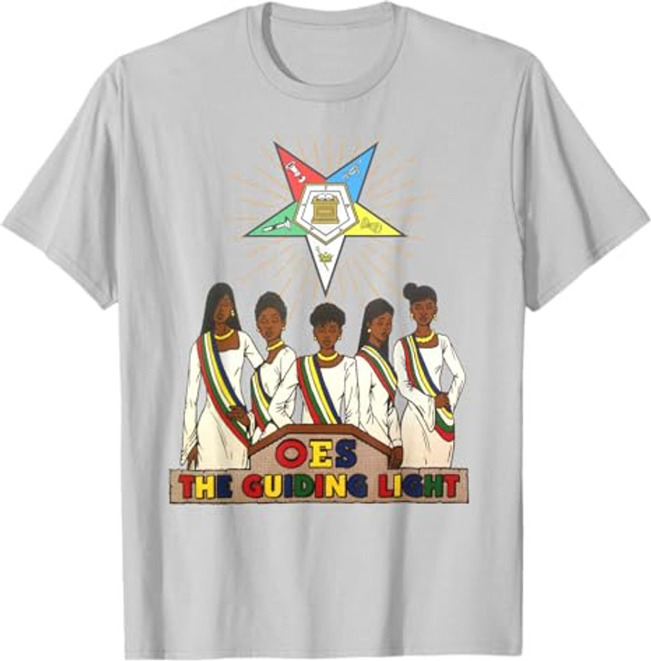Order Of The Eastern Star OES Sistars Of Color Sisterhood T-Shirt