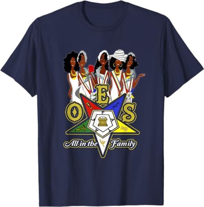 Order Of The Eastern Star OES Ring Diva Sistar of T-Shirt
