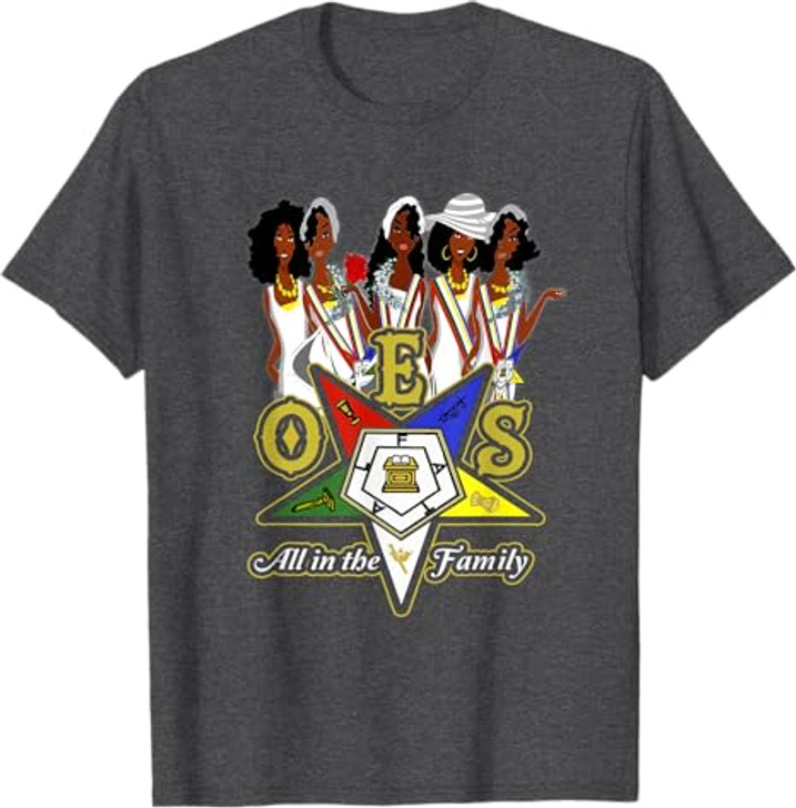 Order Of The Eastern Star OES Ring Diva Sistar of T-Shirt