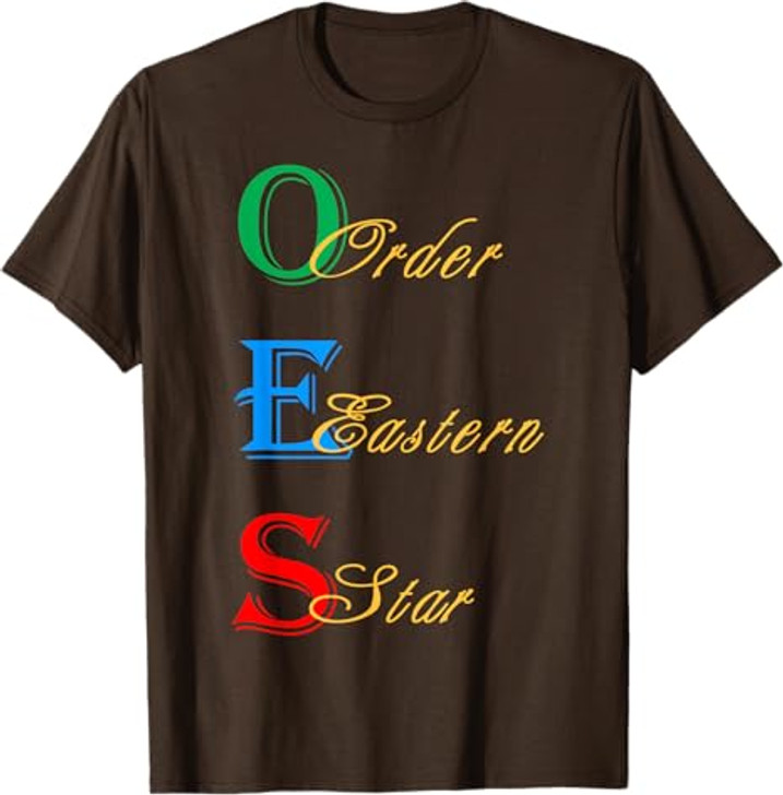 OES Words Symbols Colors of the Eastern Star Parents' Day T-Shirt